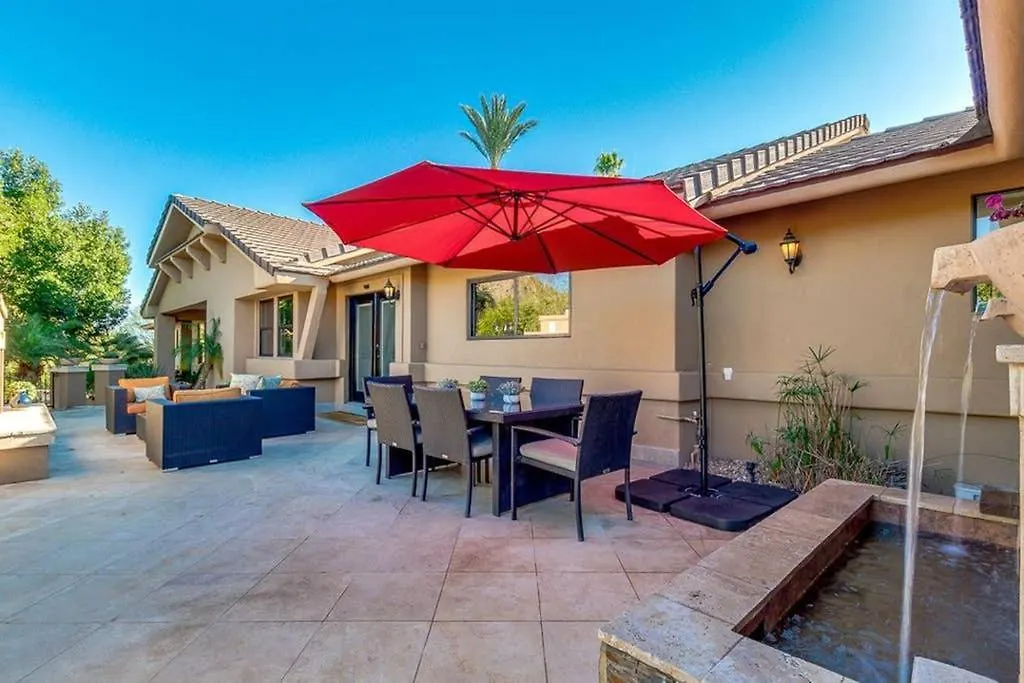 Villa Estate Resort Style Oasis 6Bdrm, 5.5 Bath Heated Pool With Misters Scottsdale